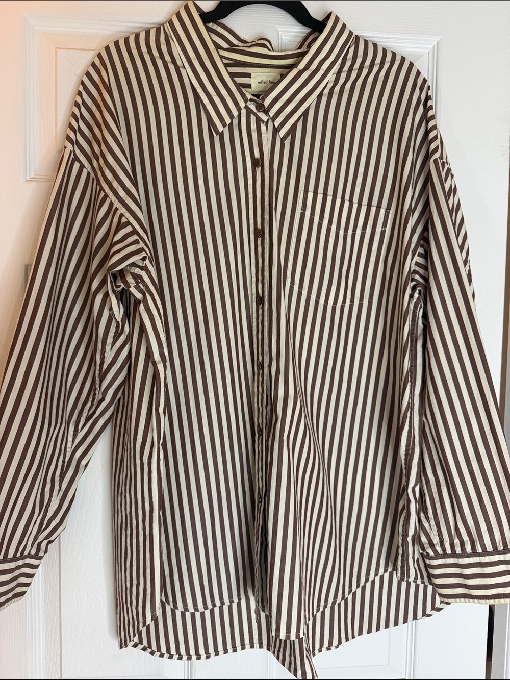 Aritzia Poplin Button Down
